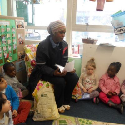 Zubaida Nasari - Farah - Bus Driver talking to children